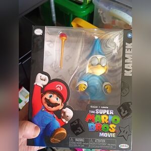NIB The Super Mario Bros. Movie 5" Action Figure Series 2 Magikoopa Kamek Figure